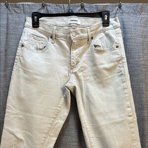 Sonoma Cream Girlfriend Jeans